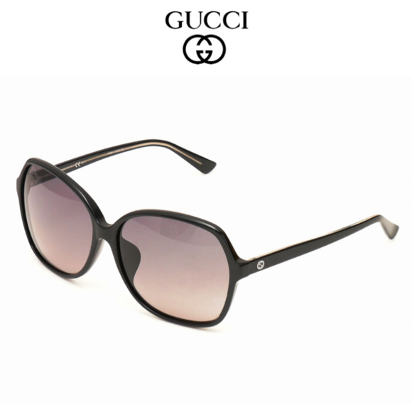 Gucci Accessories - Gucci Butterfly Frame Sunglasses GG (BLACK)